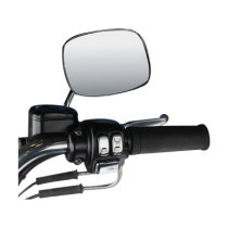  96-up Ergonomic Handlebar Switch Kit Left and Right Side, Chrome Switches with International Symbols 