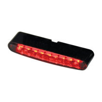  Stripe LED Taillight Black Red 