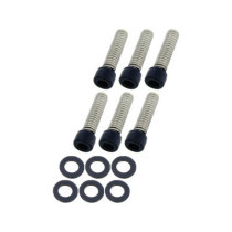  Transmission Top Cover Screw Kit Satin Black Powder Coated 