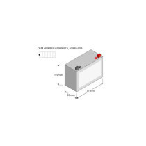 Batterie ETX16L Power AGM