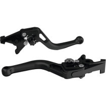  Bow, Short Lever Black Adjuster Black Satin Clutch Side 