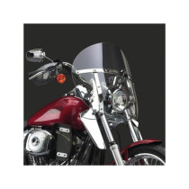  Chopped Heavy Duty Windshield without Mounting Kit Height: 18,5", Width: 21,5", Classic Round Headlight Cutout to Top of Screen