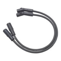  Silicone Spark Plug Wire Black 