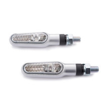  D-Light LED Turn Signal Aluminium Satin Clear LED 