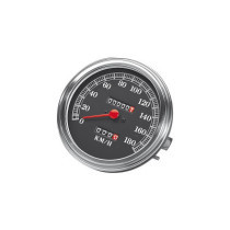  89-95 FL-Style Speedometer Scale: 180 km/h  Scale Color: black  Ratio 2:1 Chrome 