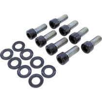  Frame Screw Kits Gloss Black Powder Coated 