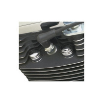  Slotted Head Bolt Cover Chrome 