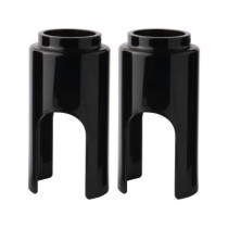  Palas Lower Fork Cover Black Powder Coated Satin 