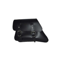  Solo Swing Arm Saddle Bag Black Left 