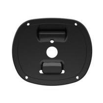  Inside Mid Mount License Plate Bracket Black Satin 