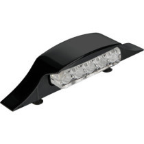  Down and Inside LED License Plate Light Black 