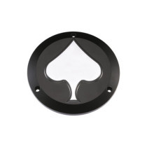  Spades Derby Cover 3-hole Black Satin 