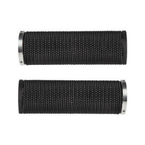  Base Rubber Grips Black Ring Black 1" Throttle By Wire 