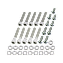  Primary Cover Screw Kit For Touring Stainless Steel 