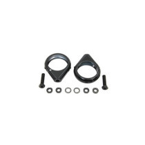  Black Radial Clamp Set , For Models With 49mm Fork Fork Clamp 