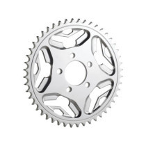  Speed Star Rear Sprocket 51 Teeth Chrome 