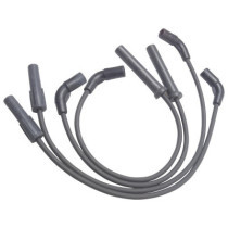  Silicone Spark Plug Wire Black 