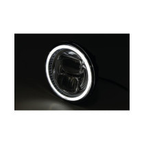  Frame-R2 Type 7 LED 5 3/4" Headlight Bottom Mounted Black LED 