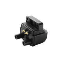  High Output Ignition Coil Black 3 Ohm Dual Fire 