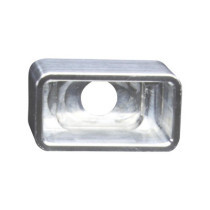  Cube Turn Signal Weld-In Bracket Width Inner/Outer(mm): 12/15, Depth Inner/Outer(mm): 14/16, Length Inner/Outer(mm): 25/27 Raw 