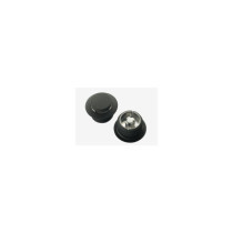  Screw In Pop-Up Gas Cap Set Vented Black 