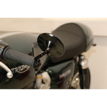  Montana 2 Bar End Mirror 120 mm stem Black 