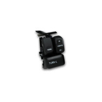  96-up Ergonomic Handlebar Switch Kit Left Side, Black Switches 