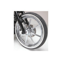  Velocity Wheel Chrome 26" 3,50" ABS Dual Flange Front 