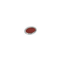  LENS RED CATEYE DASH REPL Replacement Indicator Lens 