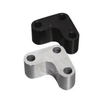  Forward Control Spacer Bracket 30 mm Black Left 