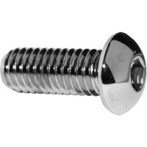  Buttonhead Allen Socket Screw Pack Chrome Grade 8 Allen head 3/8"-24 UNF 1" 