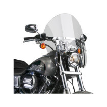  SwitchBlade Chopped Quick Release Windshield Height: 21,1", Width: 22,4" Clear 