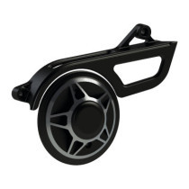  Front Pulley Cover for Sportster S and Nightster Black Cut 