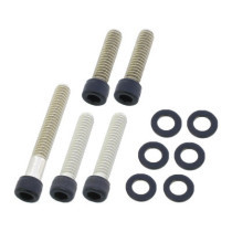  Cam Cover Screw Kit Satin Black Powder Coated 