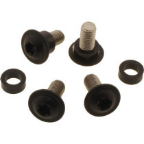  Belt Cover Screw Kit Satin Black Powder Coated 