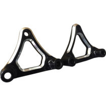  3-Point Slim Fender Mounting Bracket Black 