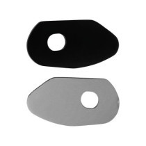  Blinkeradapter For M5 Thread Turn Signals Black Powder Coated 