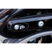  Blinkeradapter For M5 Thread Turn Signals Black Powder Coated 