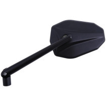  Victory Mirror 150 mm stem Black Satin Anodized 