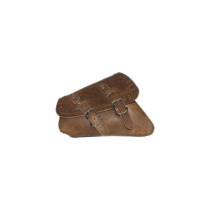  Solo Swing Arm Saddle Bag Rustic Brown Left 