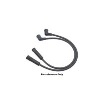  Silicone Spark Plug Wire Black 