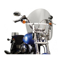  SwitchBlade Chopped Quick Release Windshield Height: 21,1", Width: 22,2" Clear 