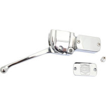  72-81 Early Style Master Cylinder Assembly With Master Cylinder Logo Cover Chrome 1" 