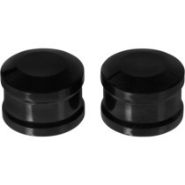  Rear Axle Cover Set Black Powder Coated 