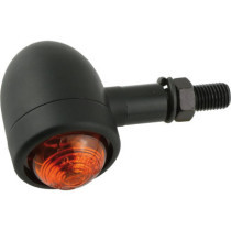  Old School Type 1 Turn Signal Black Amber Halogen 