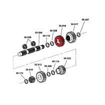  R/T 5 Speed 2.94R 1ST GEAR COUNTER 