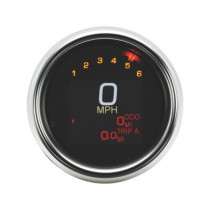  3 3/8" MLX-3000 Series Speedometer/Tachometer Scale: 250 mph  250 km/h  Scale Color: black 