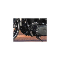  Forward Control Kit for Dyna Base Rubber, Standard Forward Black 