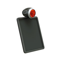  Unbreakable LED Taillight without Mounting Bracket Aluminum Bi-Color Satin Red LED 