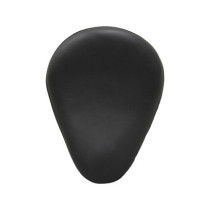  13" Eliminator Plain Smooth Solo Seat Black Vinyl 